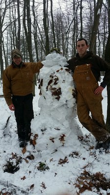 Crew snowman