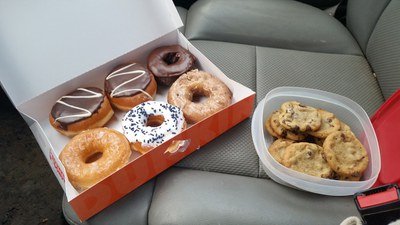 Donuts and cookies