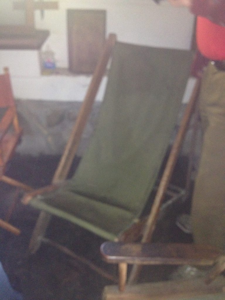 Aldo Leopold chair from the shack