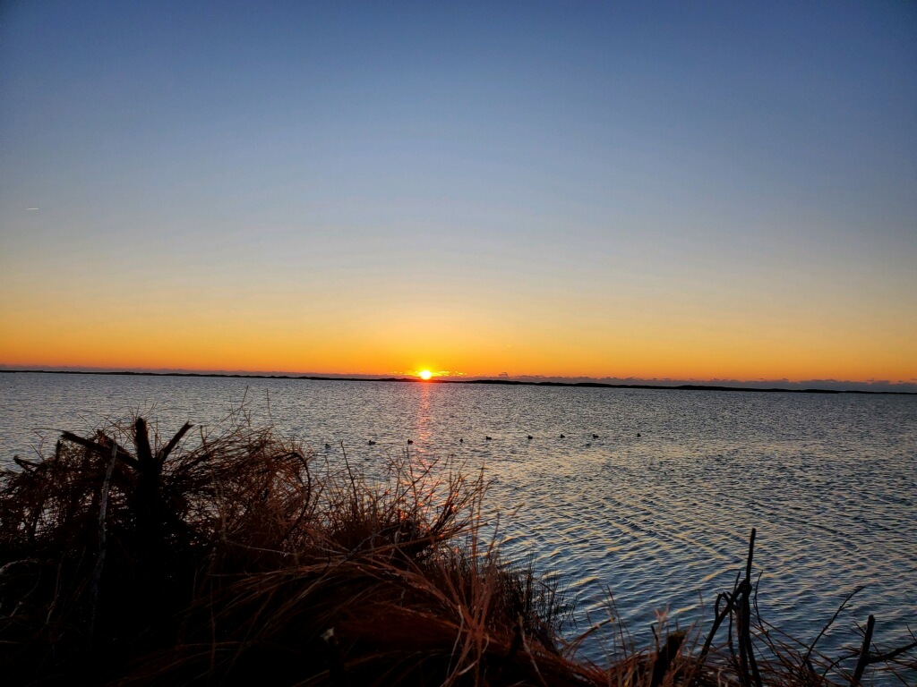 Sunrise over the Chesapeake Bay